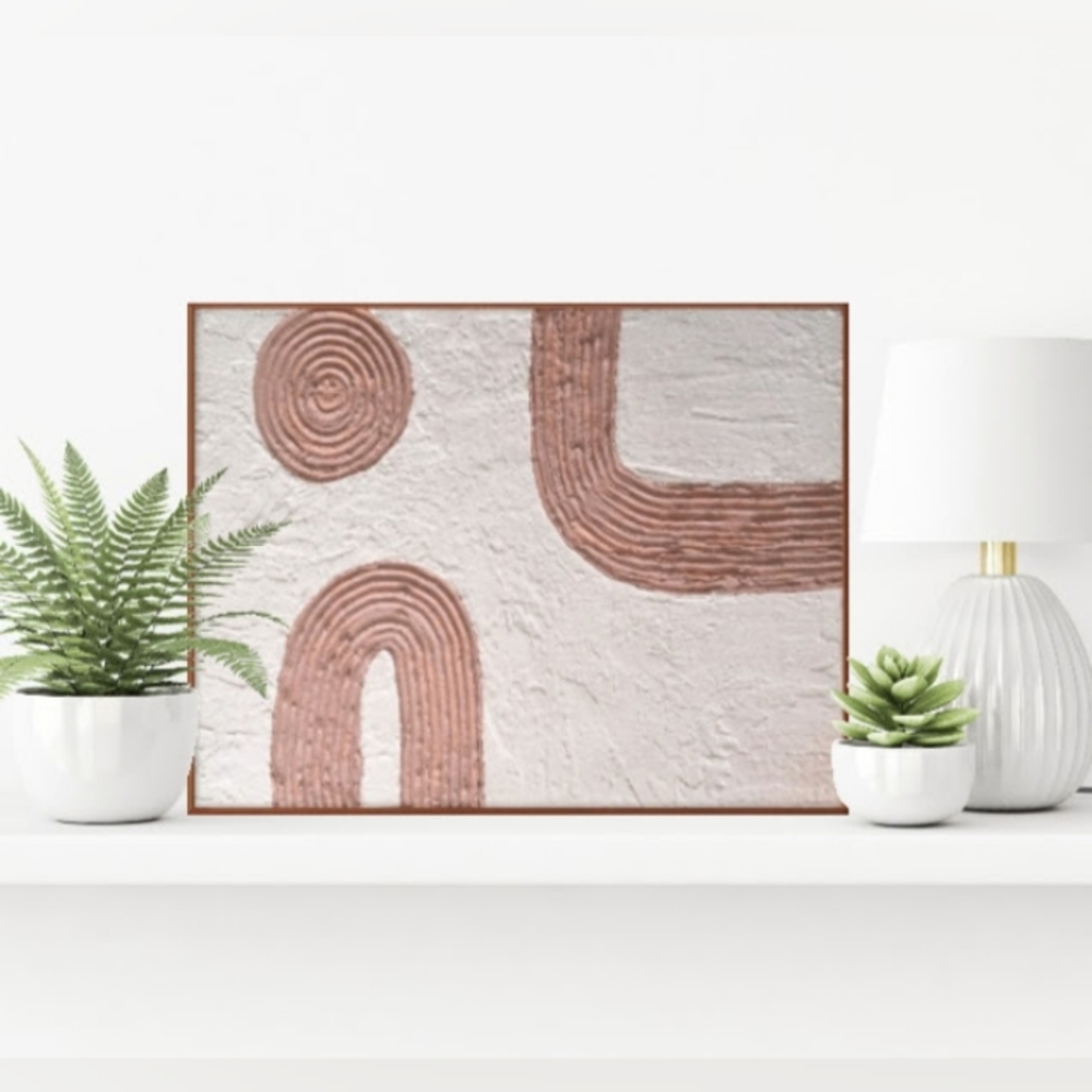 Minimalist Decor, Texture Art, Luxury Wall Art, Abstract Art, Boho, Geometric